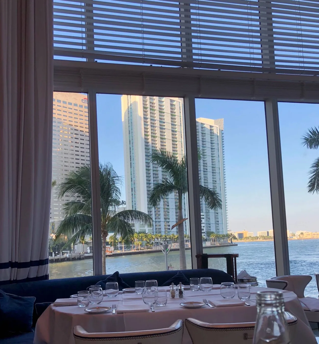 Cipriani Downtown Miami - nautical dining room