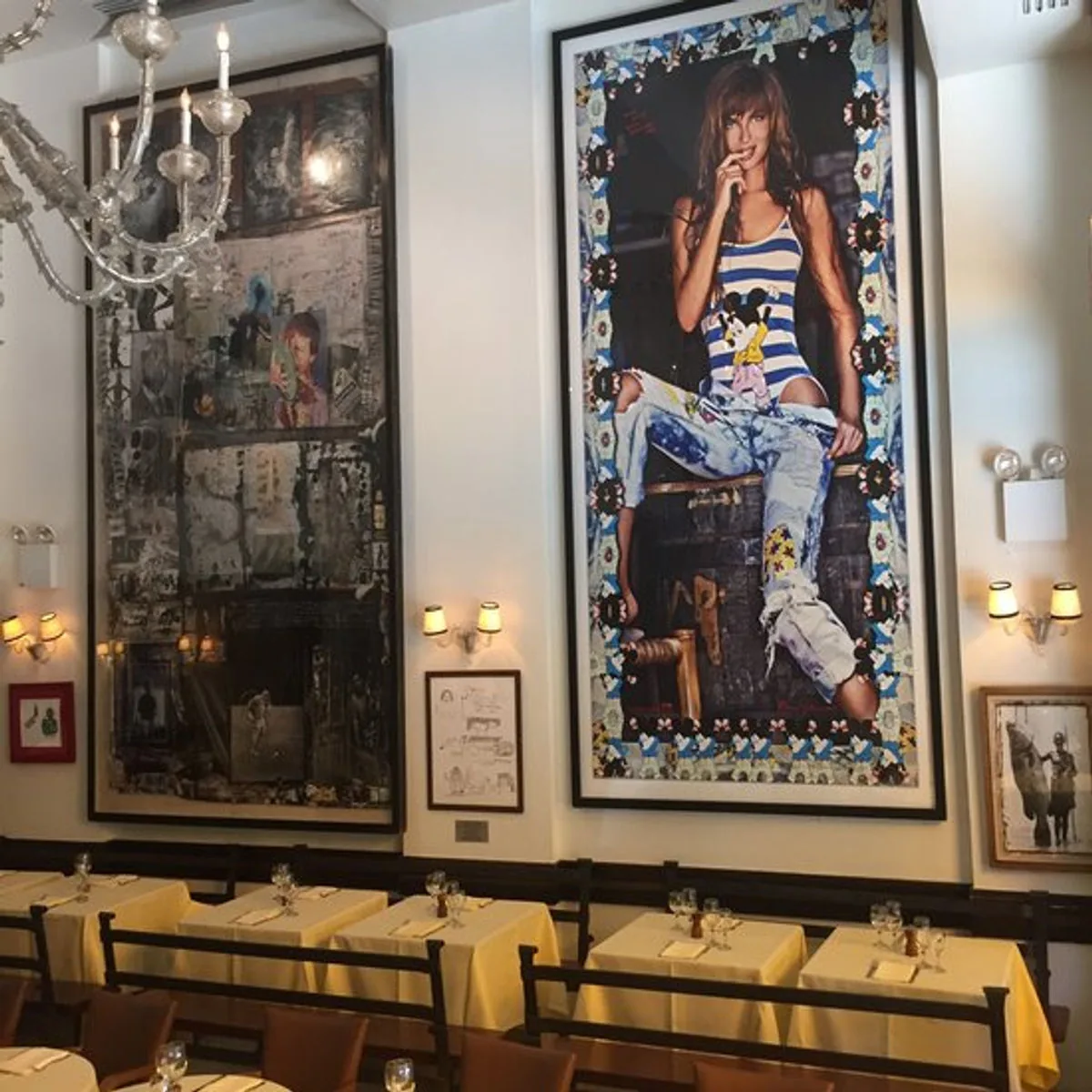 Cipriani Downtown - interior contemporary art