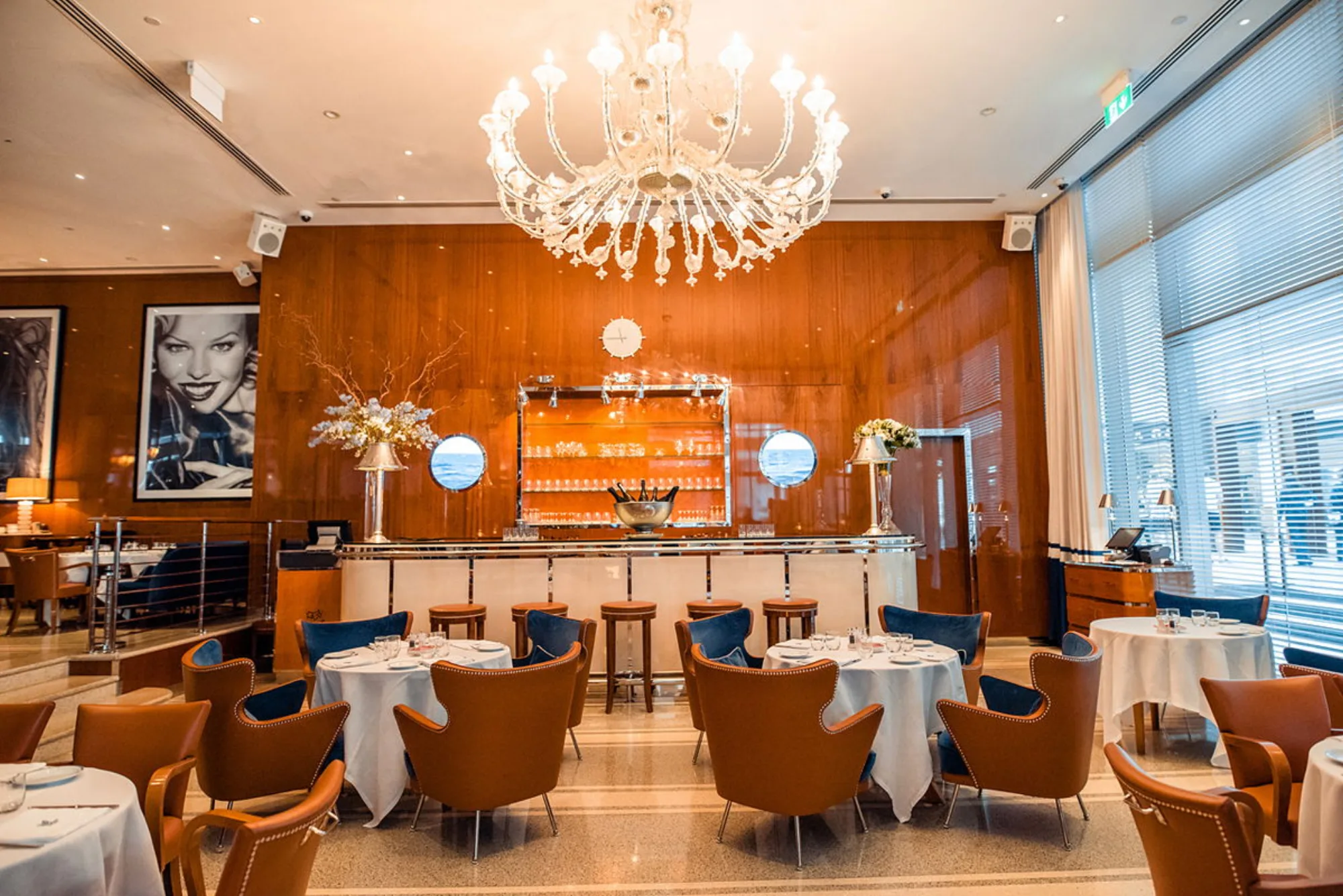 Cipriani - wood paneled room