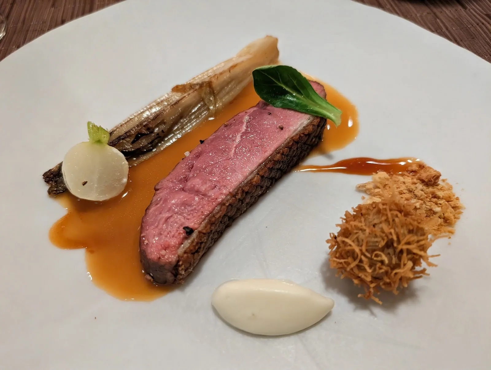 Citrin - sliced meat course