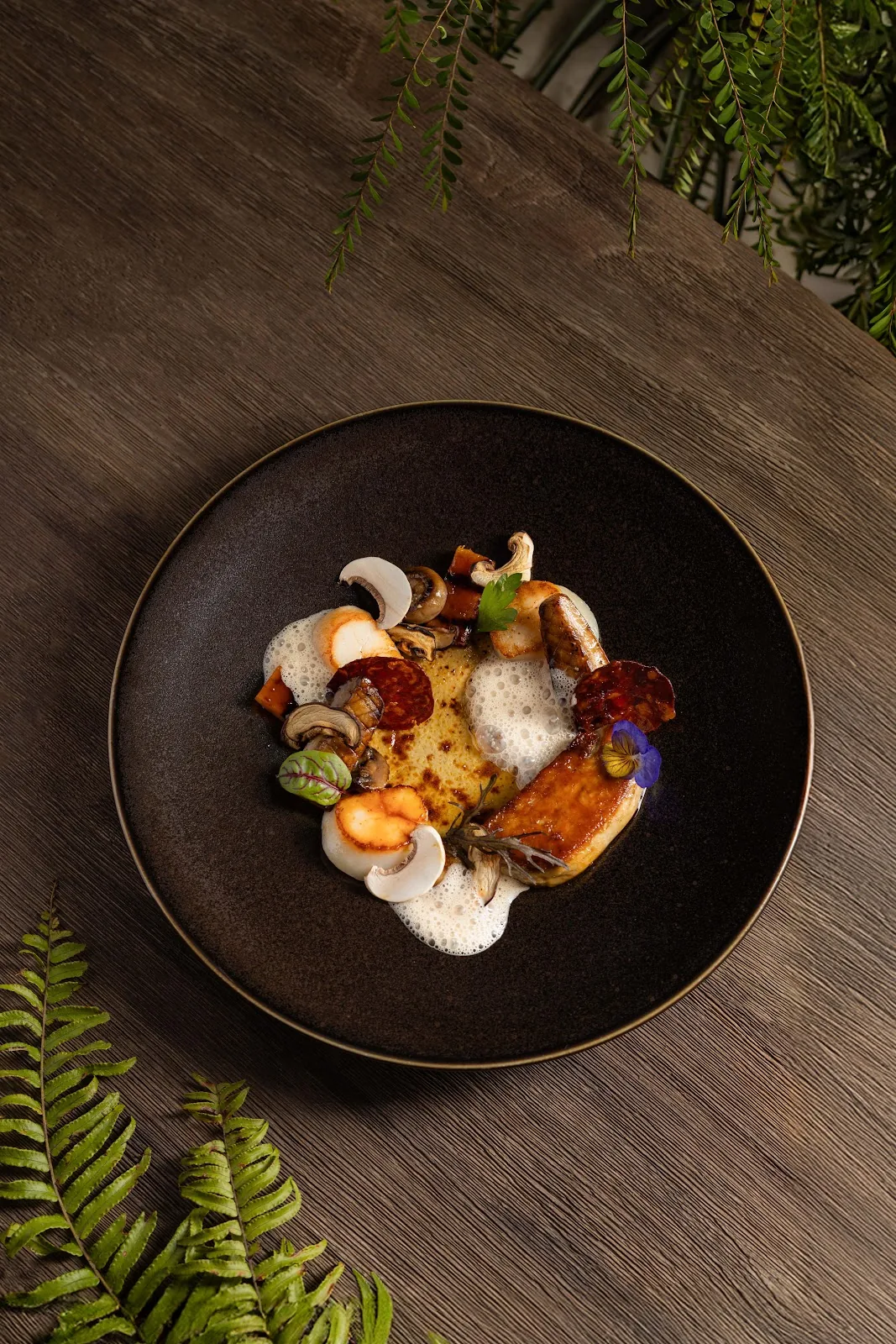 CLAY - Cocktails & Cuisine - plated dish