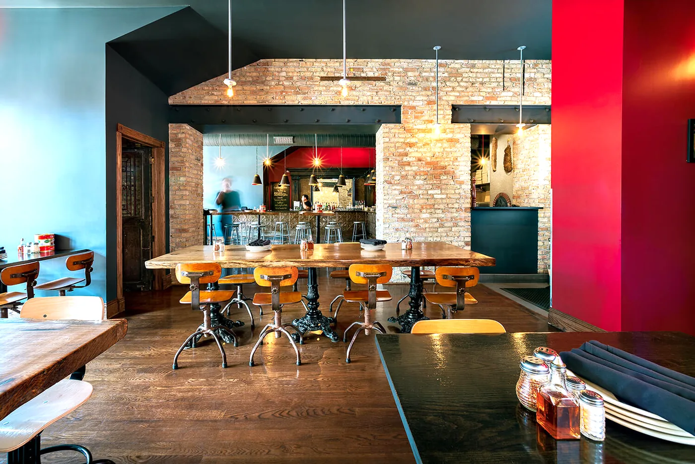 Coalfire Pizza - dining room bar