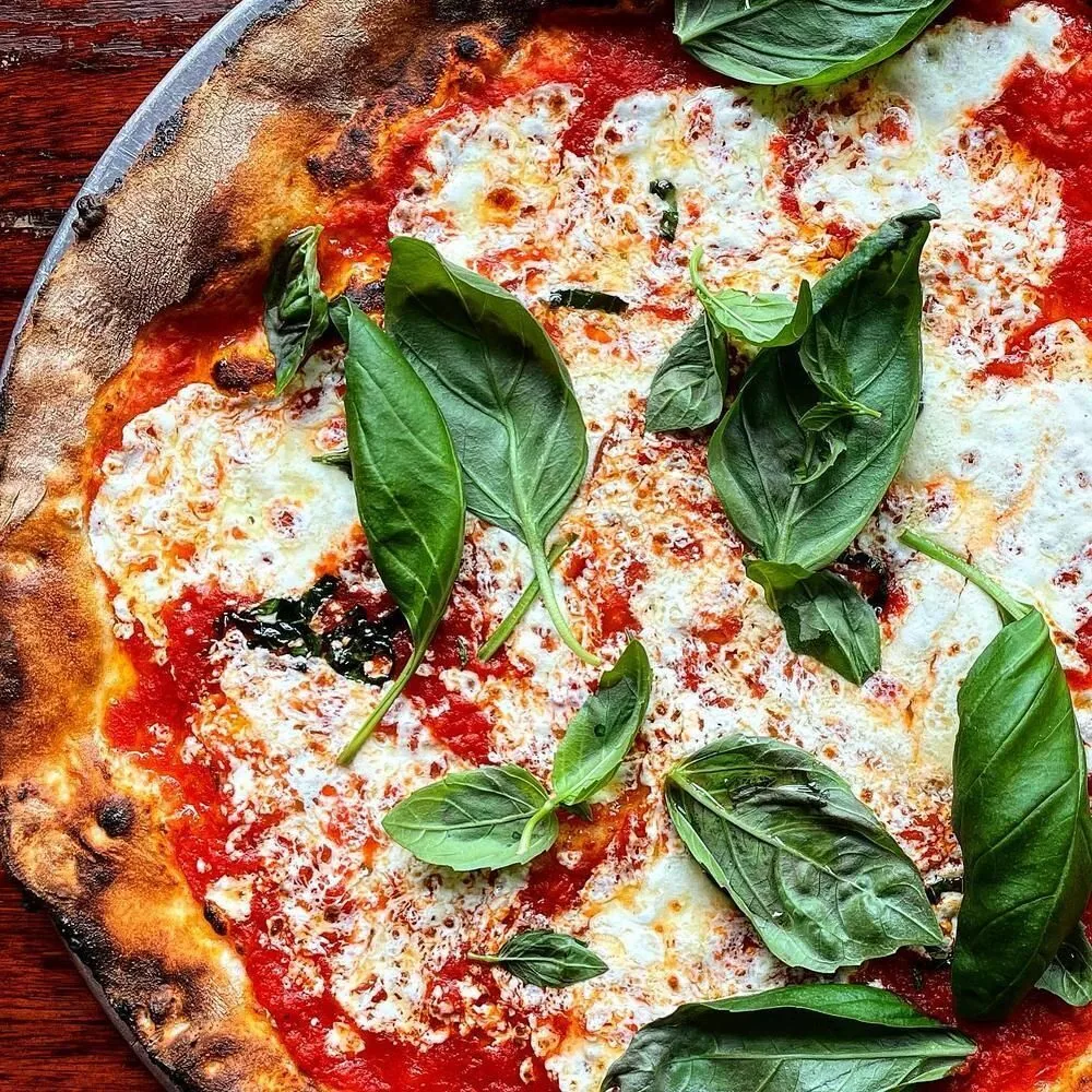 Coalfire Pizza - margherita pizza