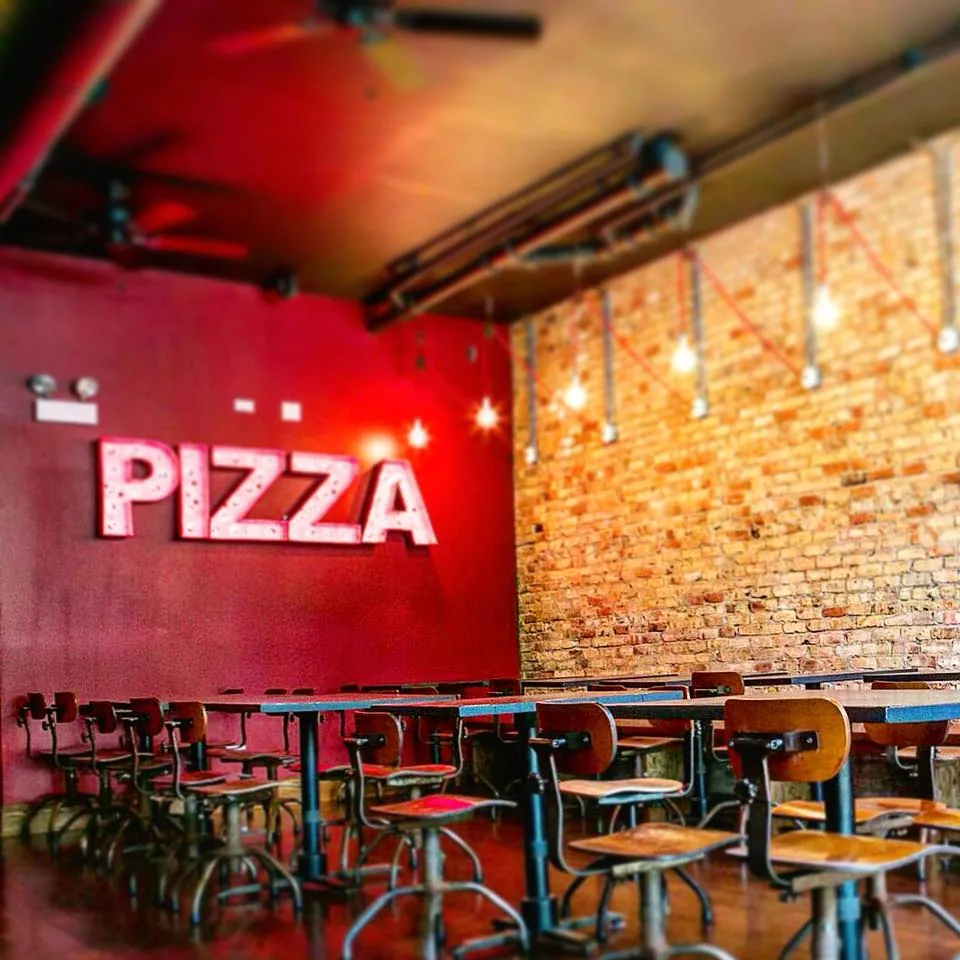 Coalfire Pizza - pizza neon bar