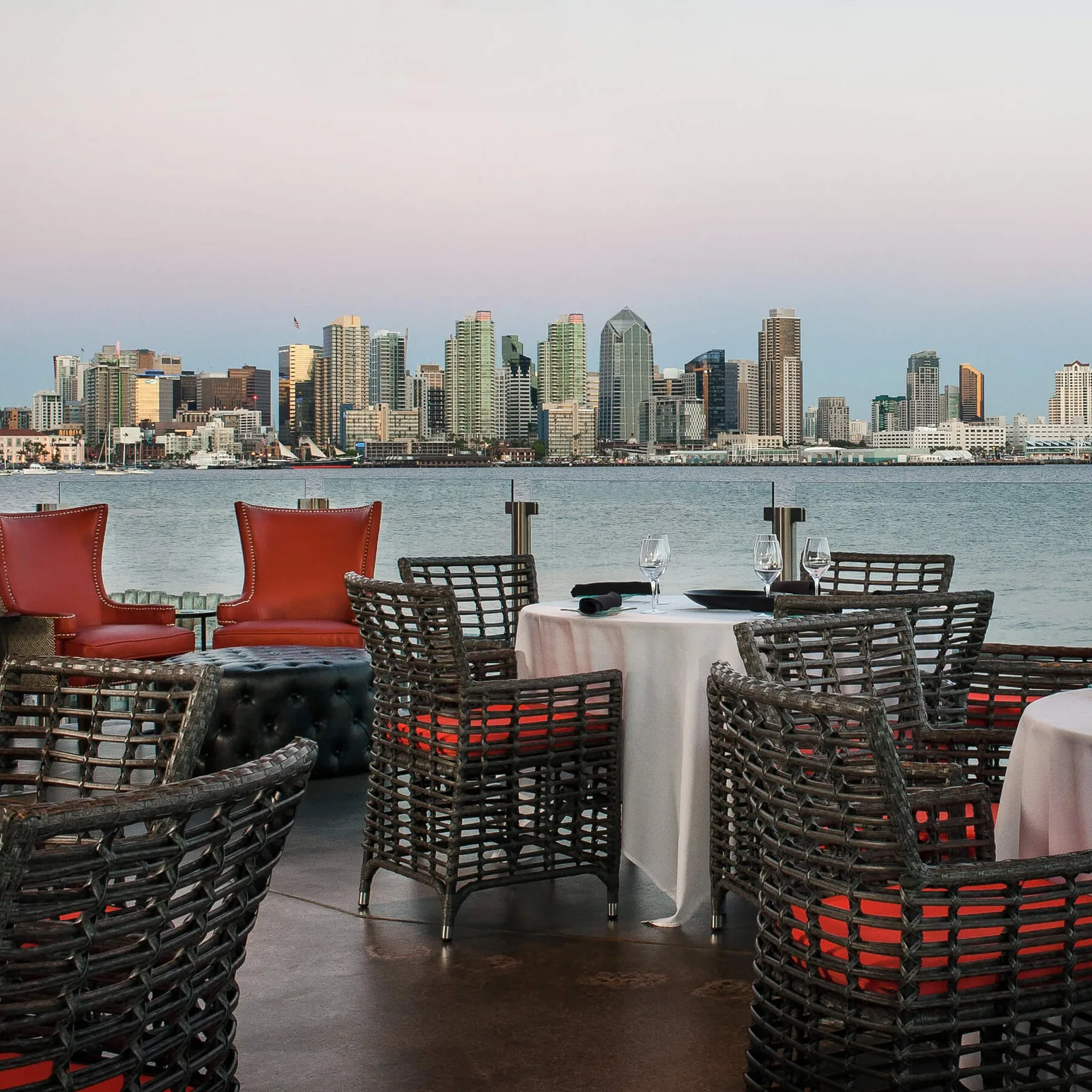 Coasterra - bayfront terrace skyline