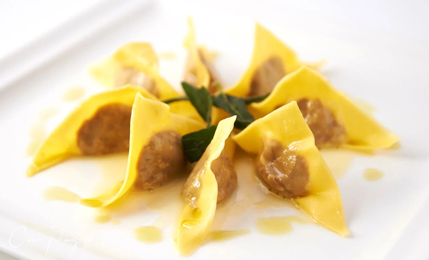 Coco Pazzo - food wildboarravioli