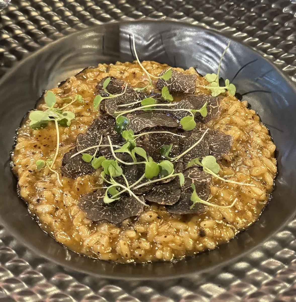 Cocotte Farm Roast & Winery - truffle risotto