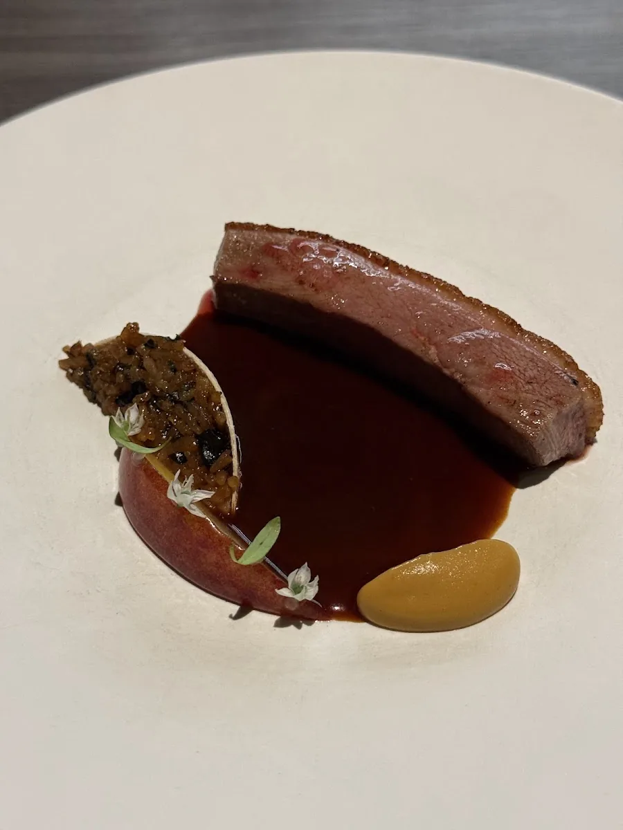 Coda - food duck course with sauce