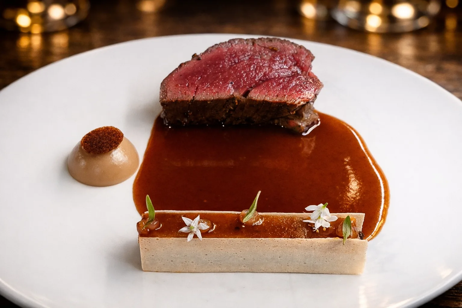 Coda - food wagyu beef course