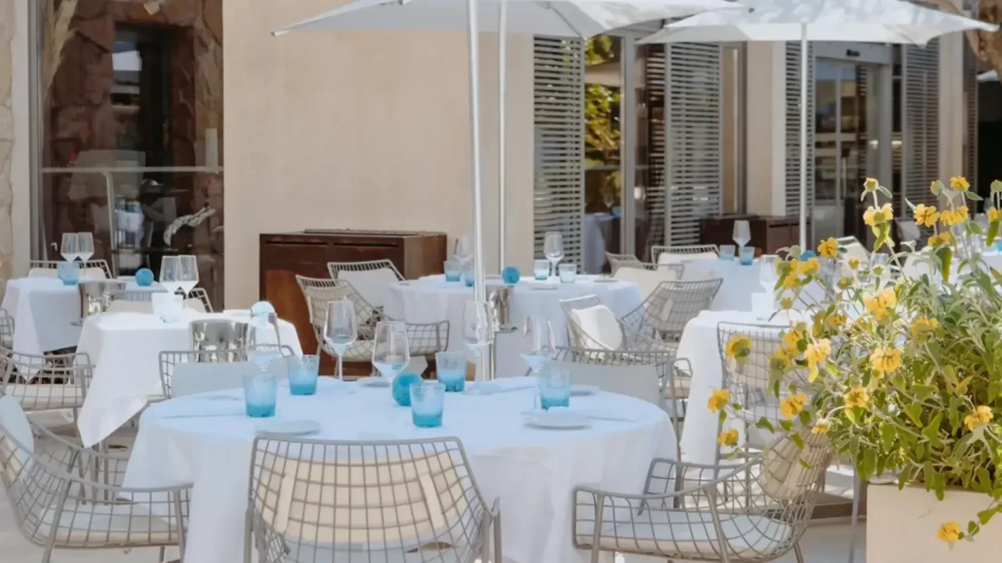 Colette - terrace sail shades flowers