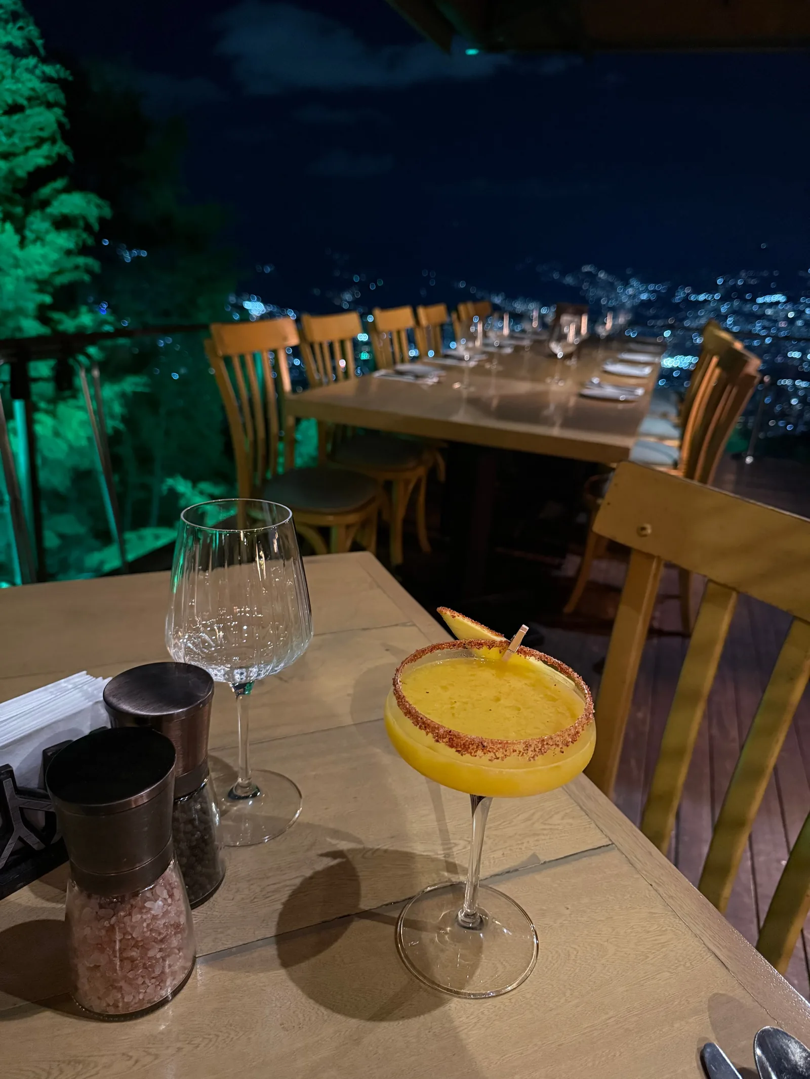 Colosal - terrace sunset