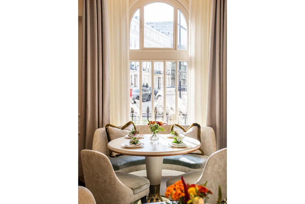 CORE by Clare Smyth - window table nook