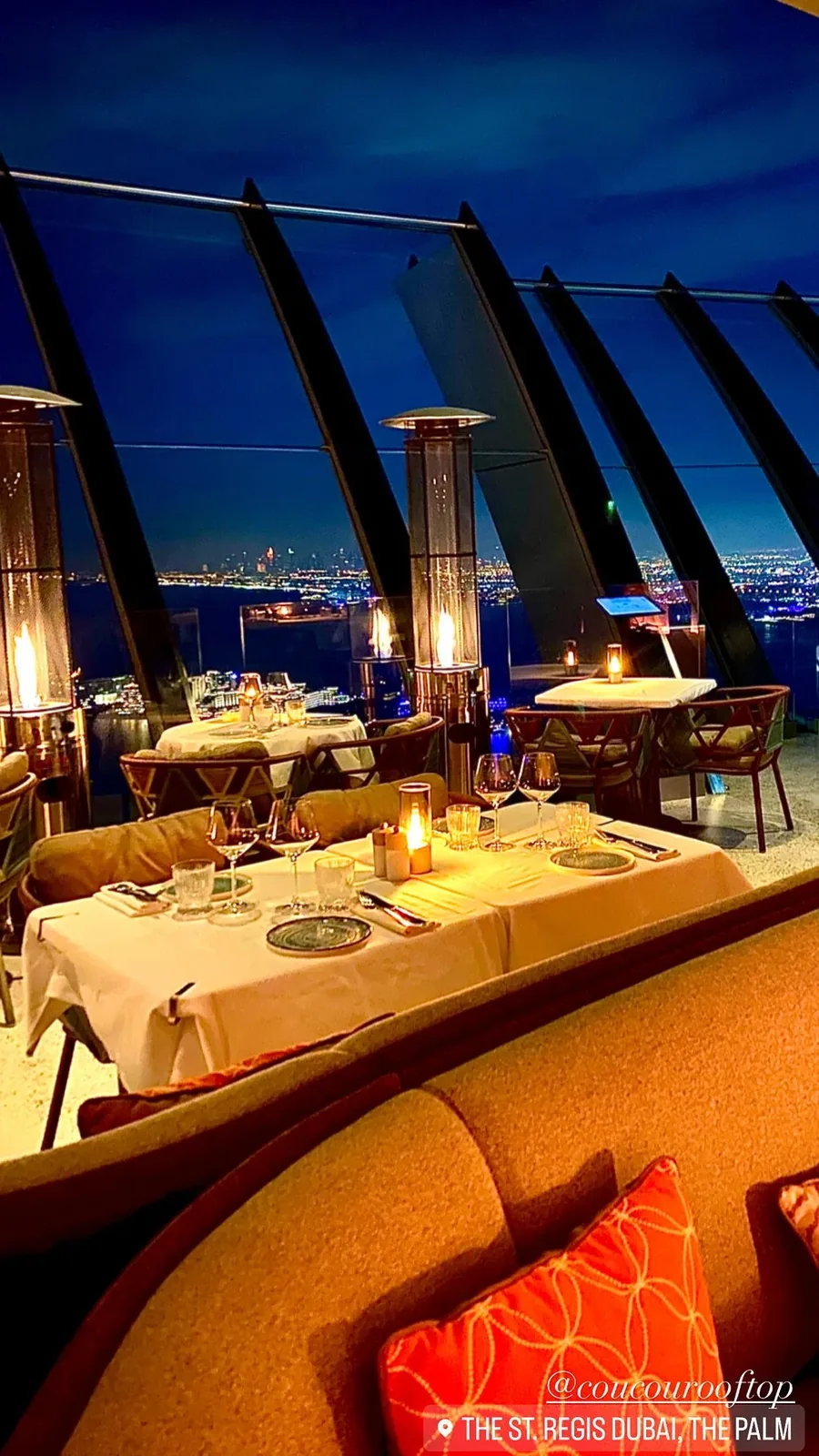 CouCou Dubai - skyline booth