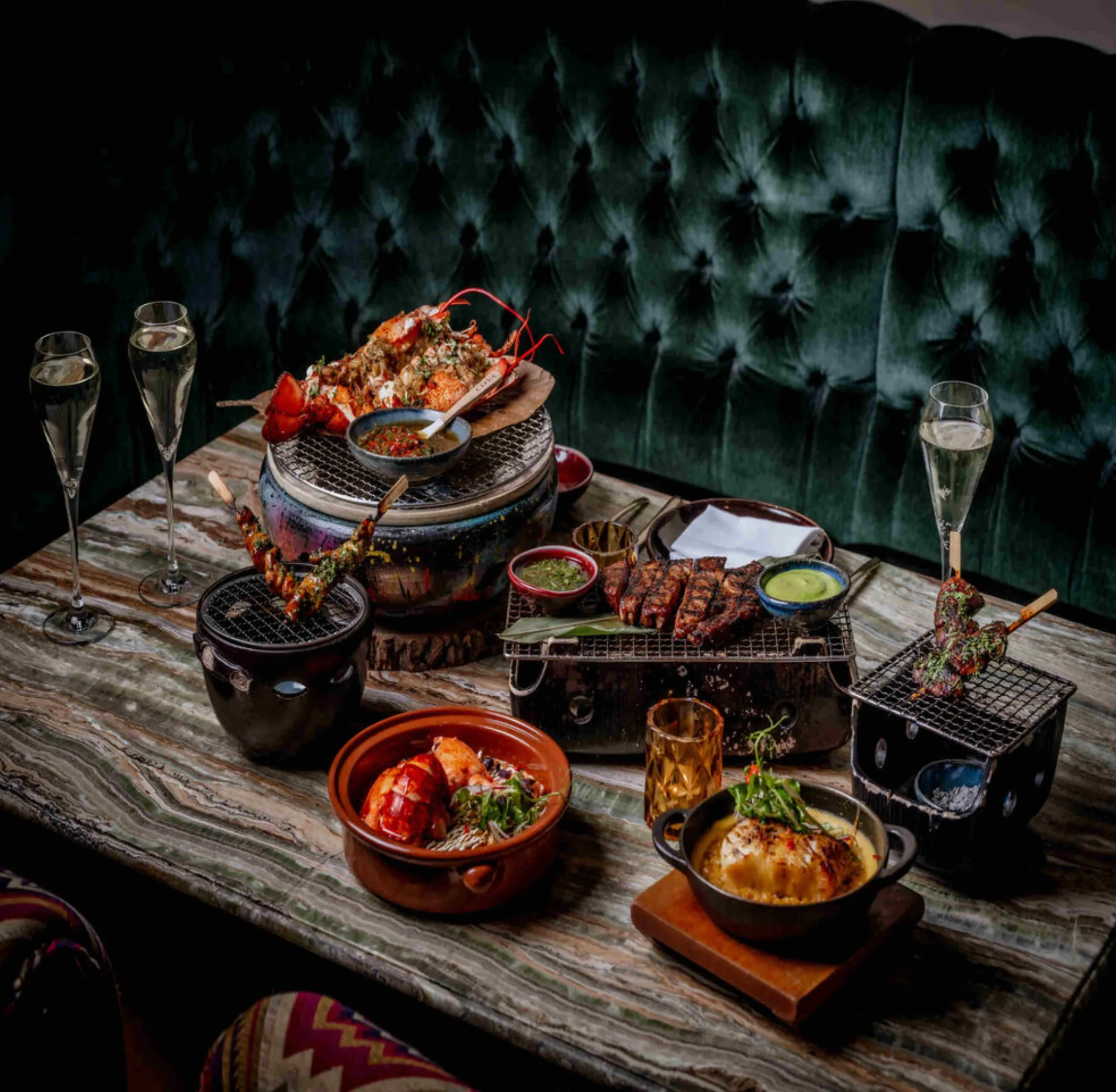 COYA - food spread