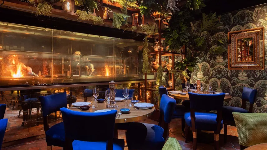 COYA - dining room open grill