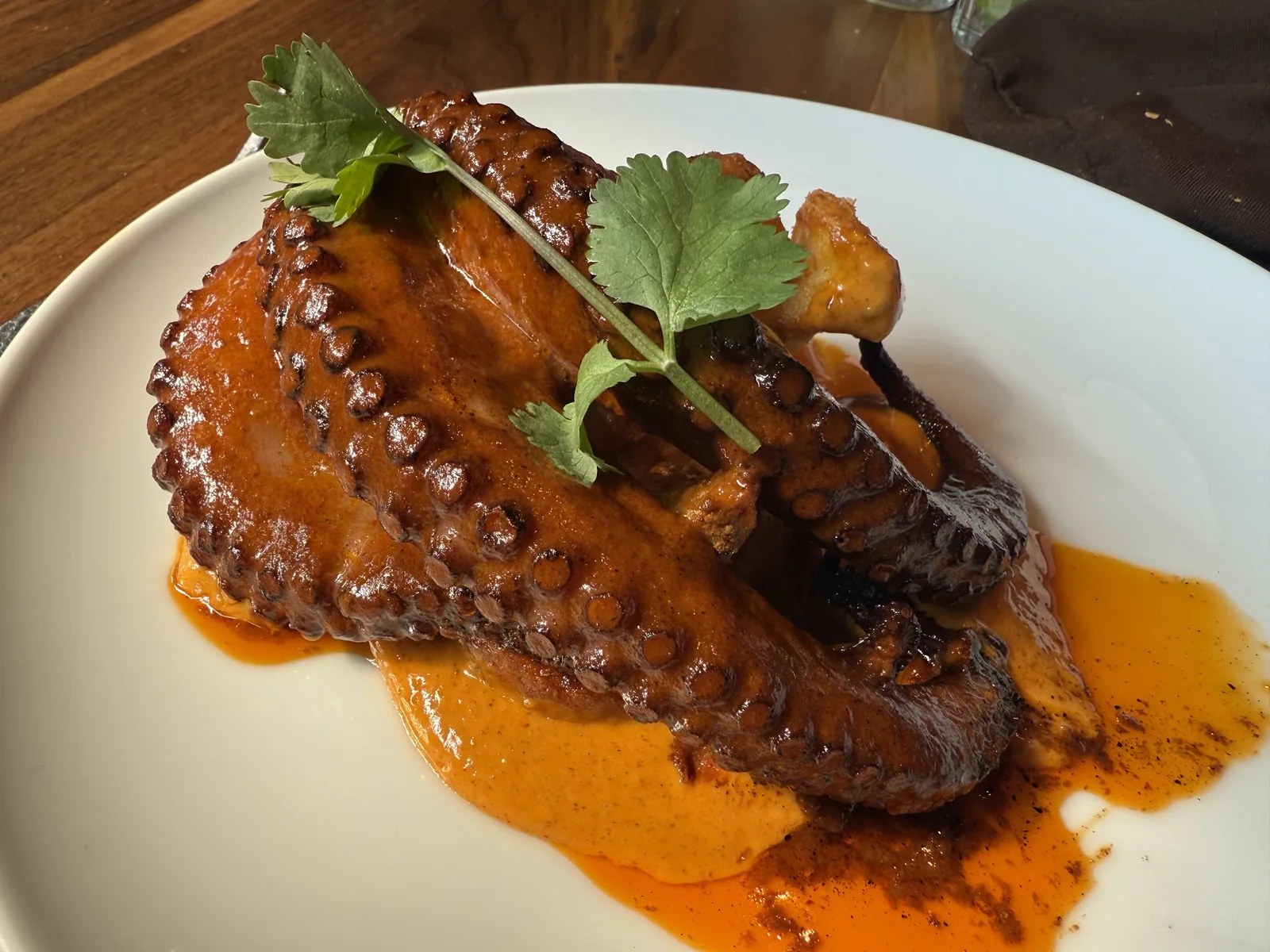 Cuerno - Masaryk - grilled octopus