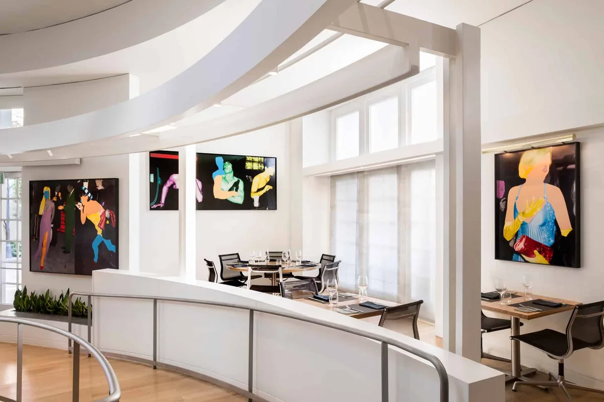 CUT Beverly Hills - schoeller art gallery walls