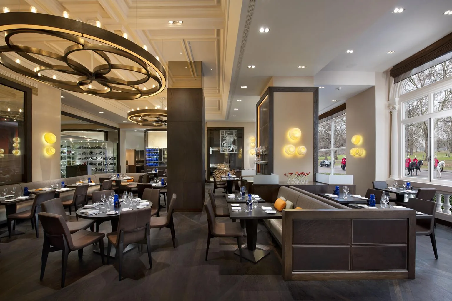 Dinner by heston blumenthal - daytime hyde park view