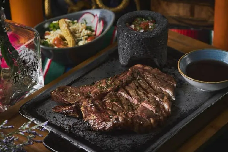 Dos Santos Cantina - steak on the plancha