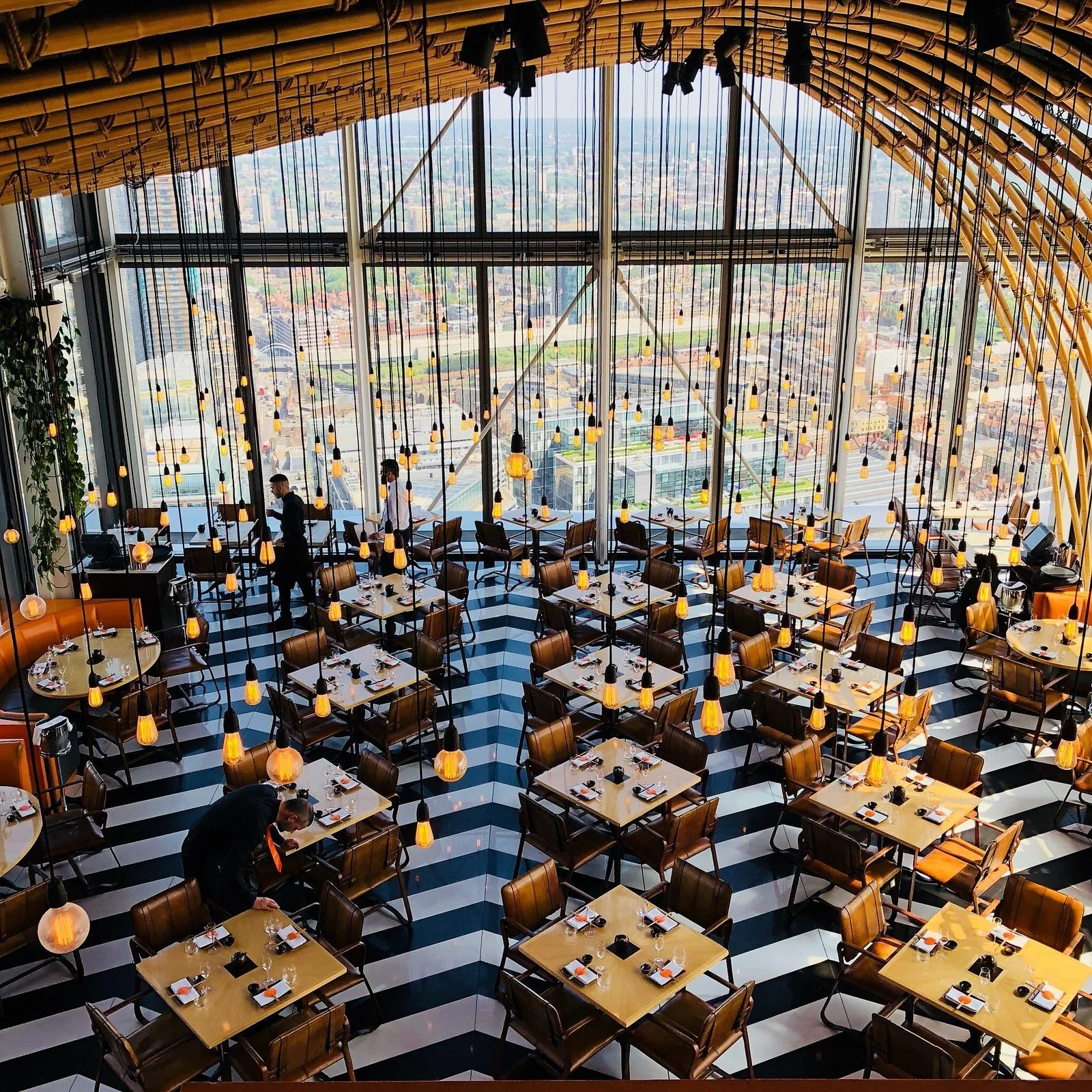 Duck & Waffle - rooftop bar in London