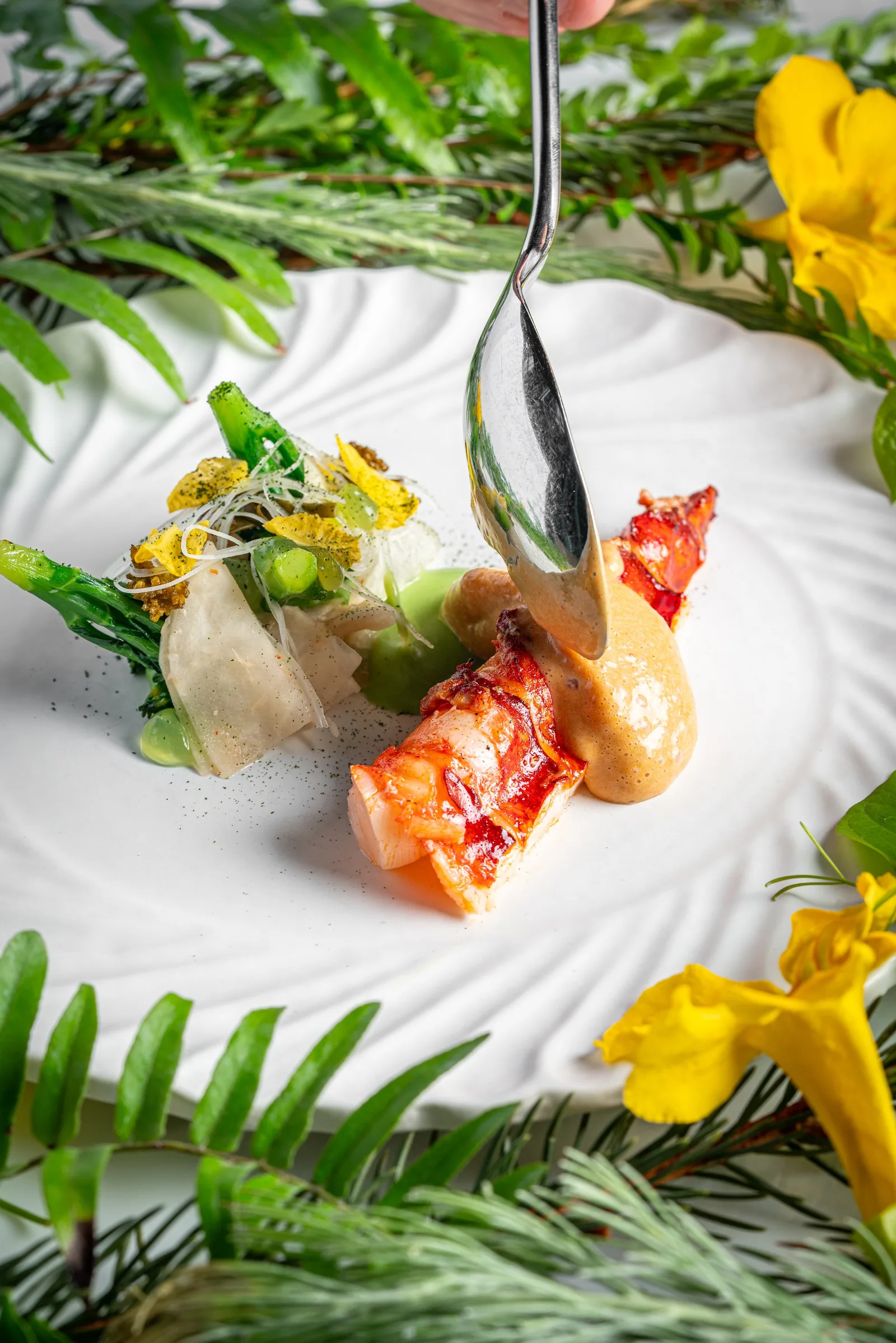Duet by David Toutain - food lobster dish