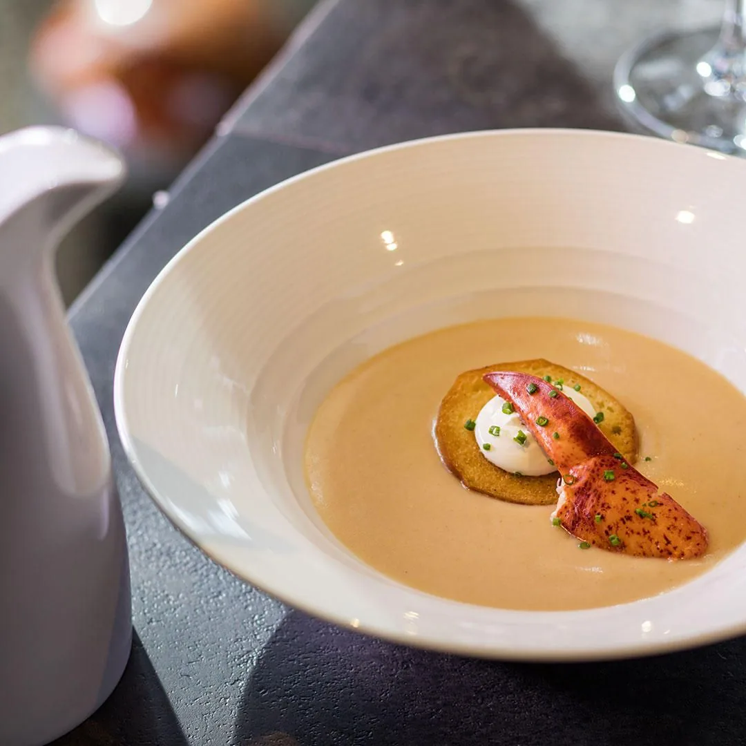 Eddie V's - lobster bisque