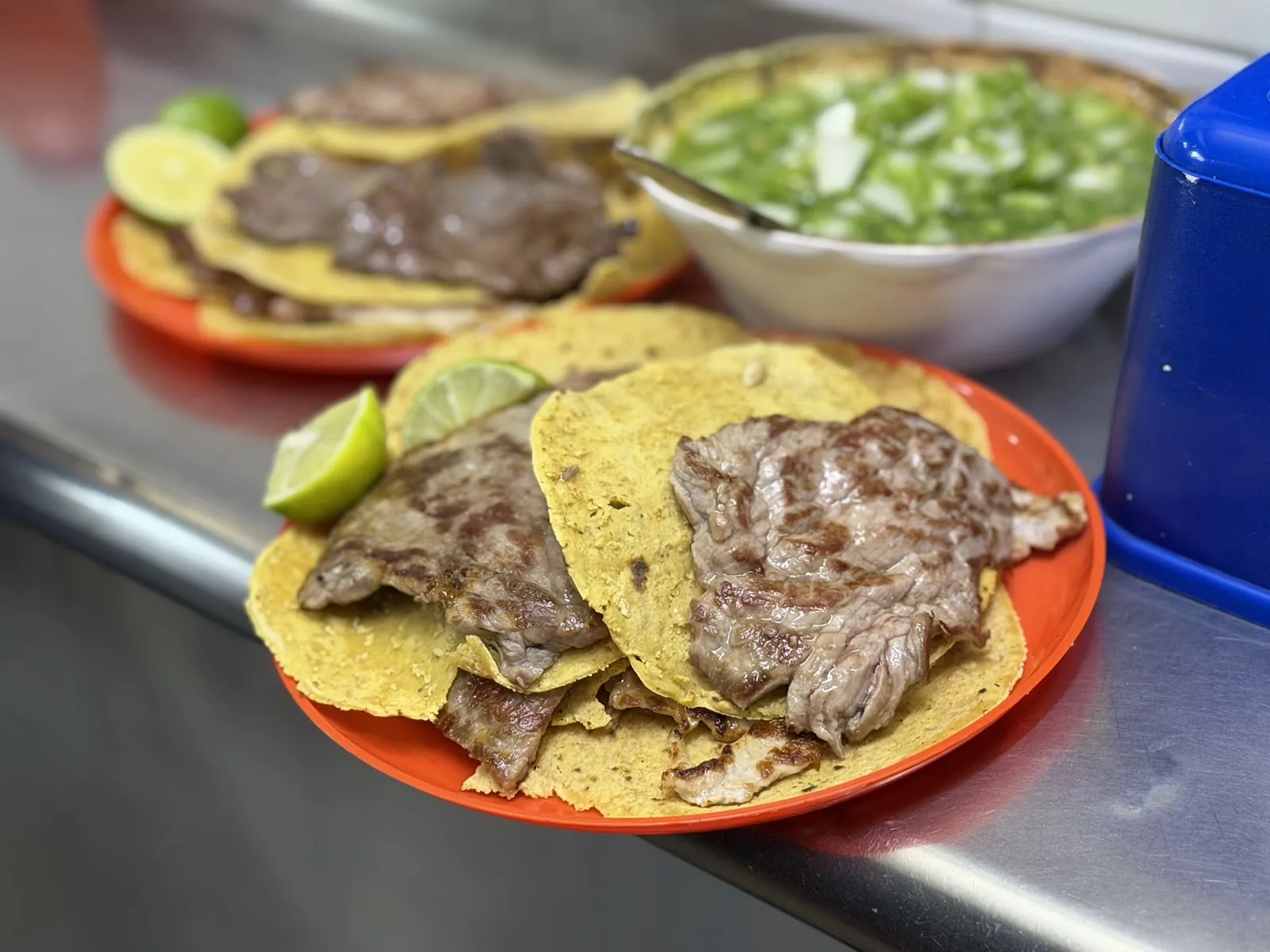 El Califa de Leon - gaonera taco plate