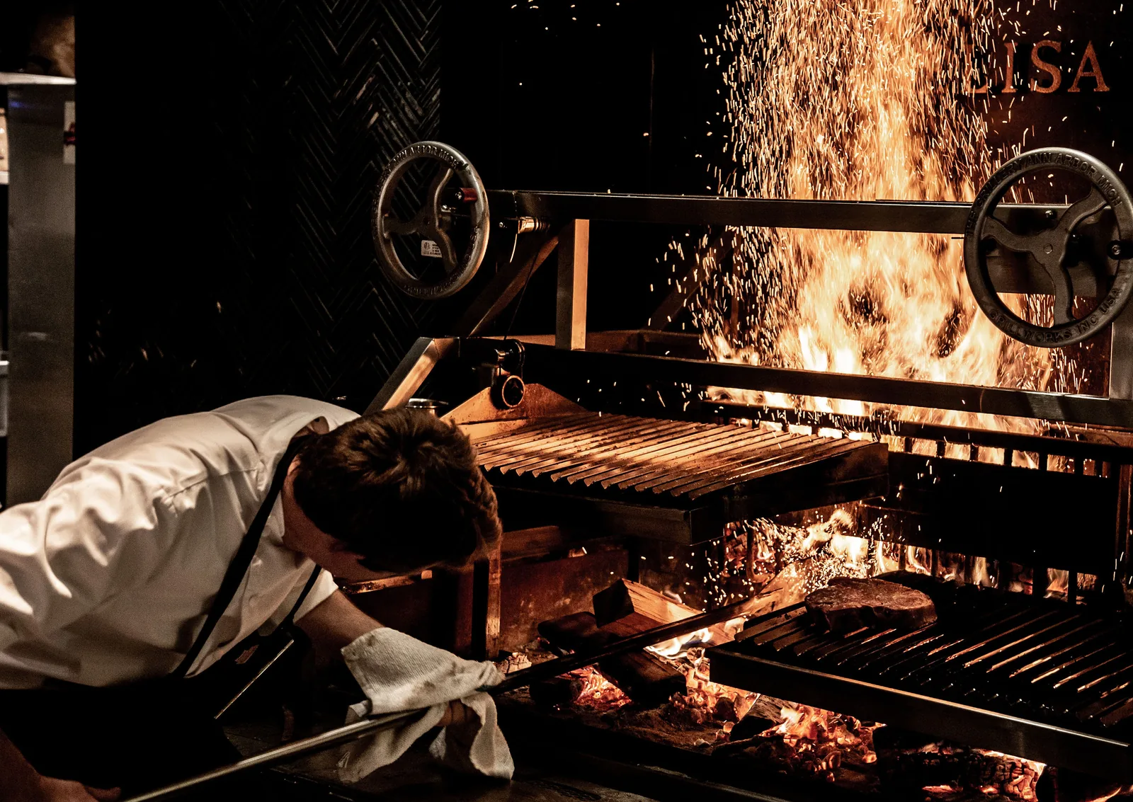 Elisa - open fire grill