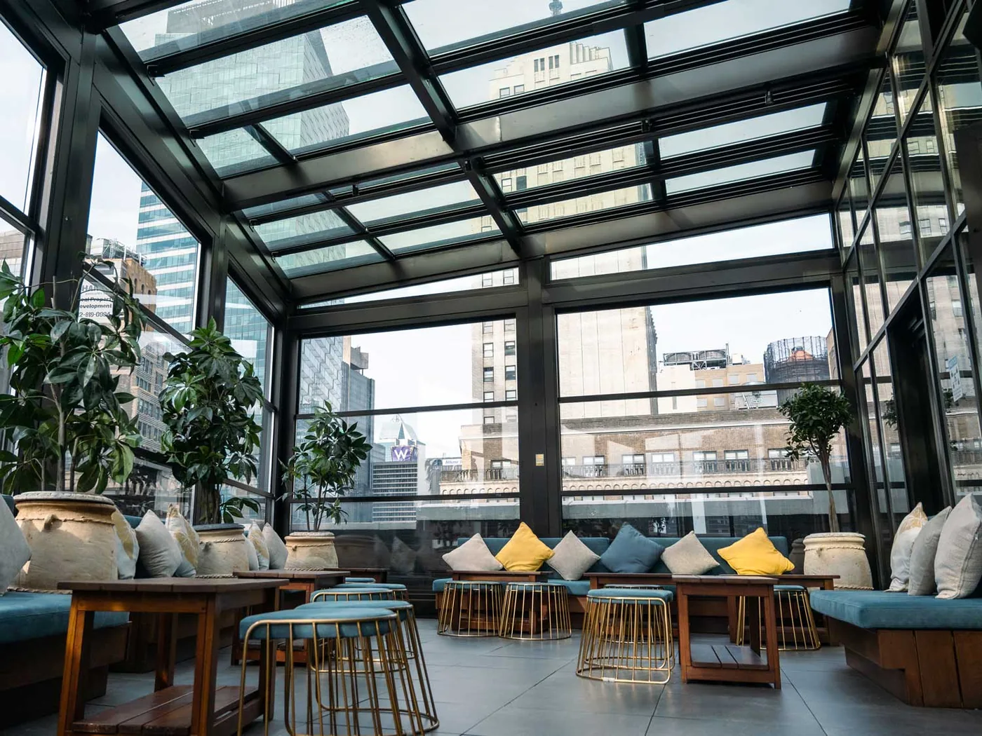 Elsie Rooftop - interior lounge