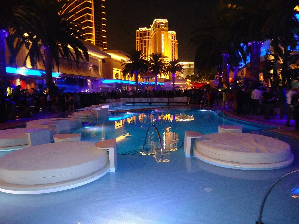 EBC at Night - beach club
