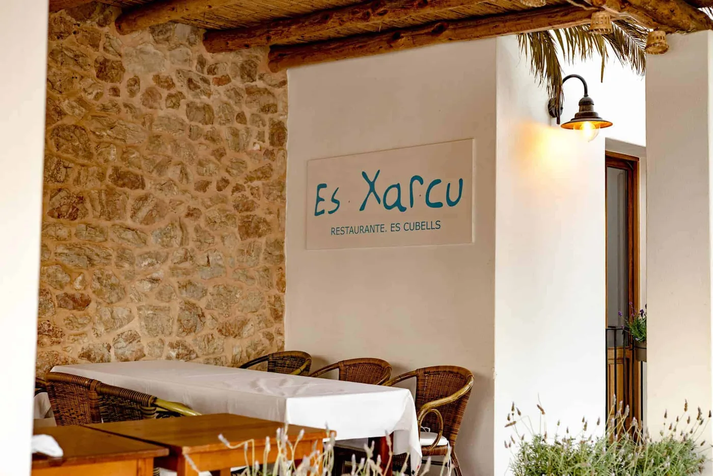 Es Xarcu - signage terrace