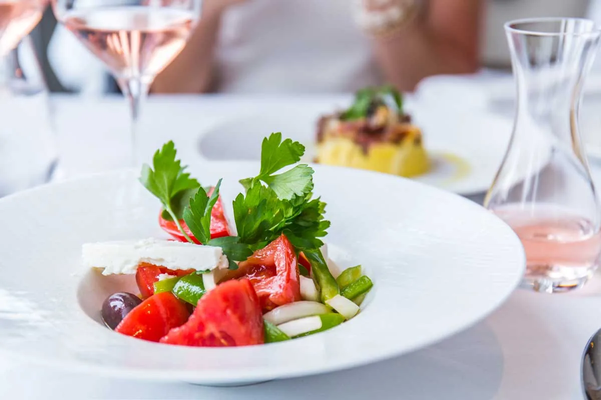Estiatorio Milos at The Venetian - greek salad