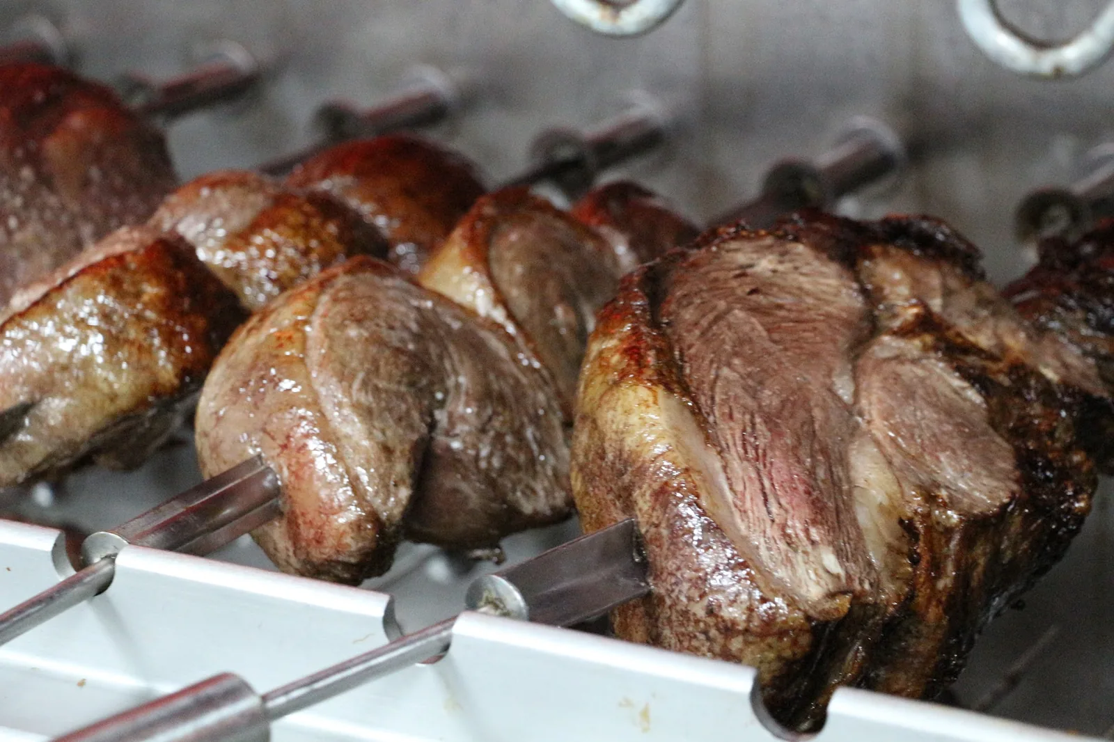 Fogo de Chao - Polanco - picanha skewers on the churrasco grill