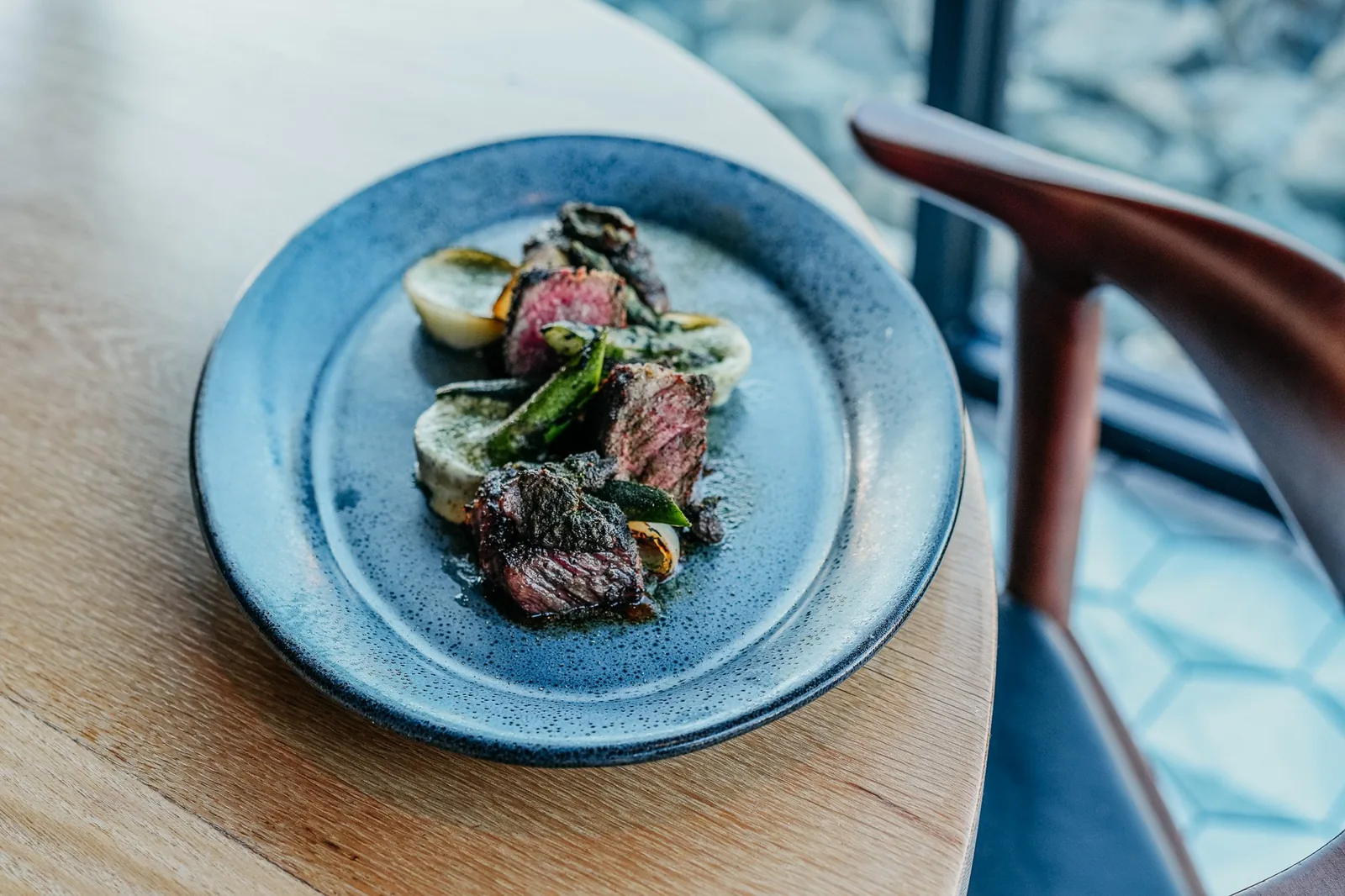 Fort Oak - steak plate