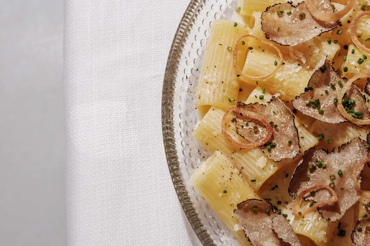 Gaia Saint-Tropez - truffle rigatoni