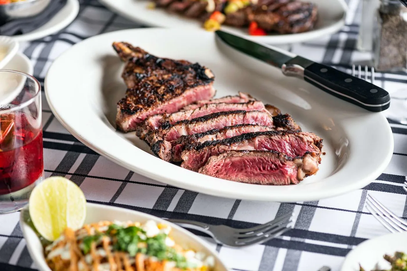 Gibsons Bar & Steakhouse - bone in ribeye