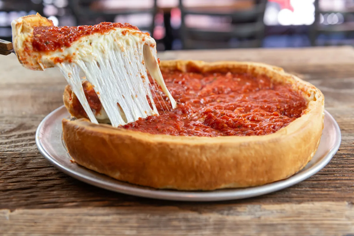 Giordano's - stuffed deep dish