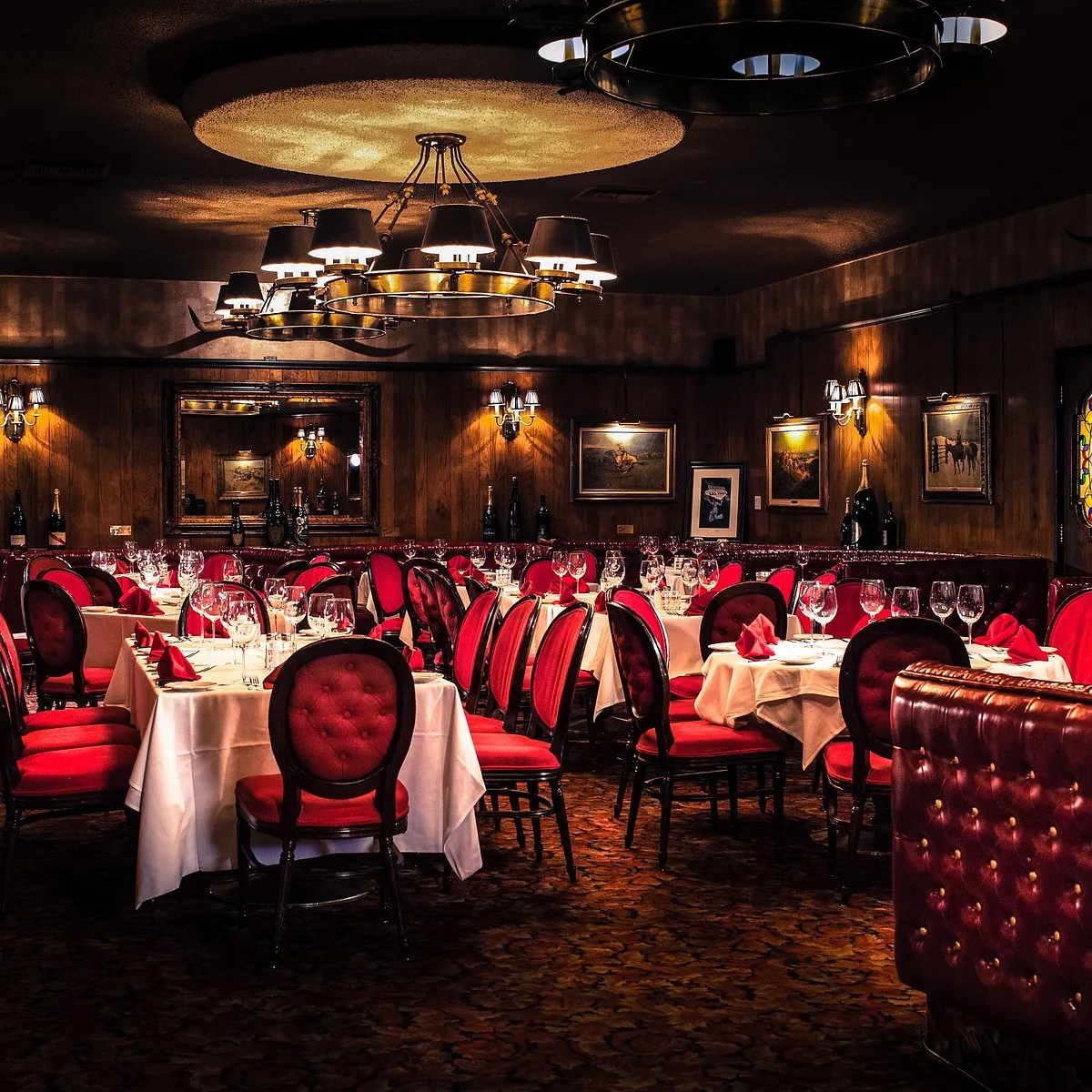 Golden Steer Steakhouse - main dining room