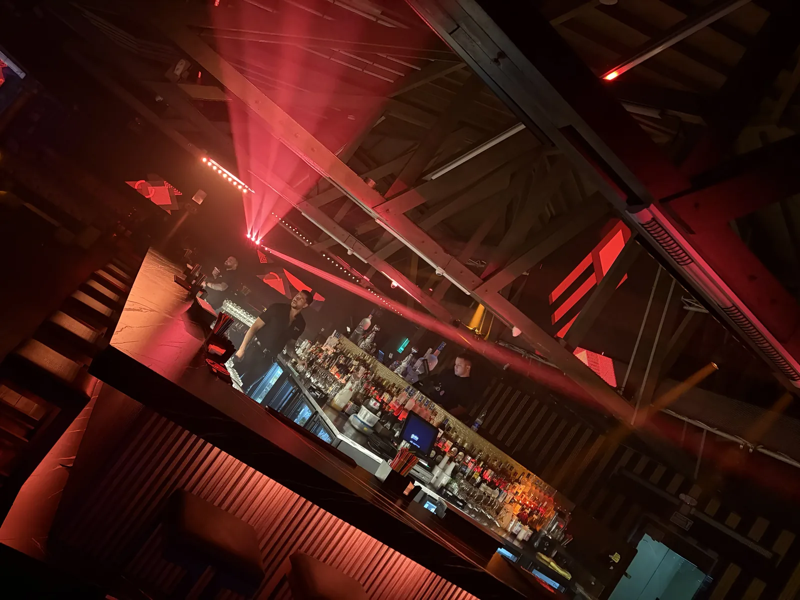 Gusto - bar from below