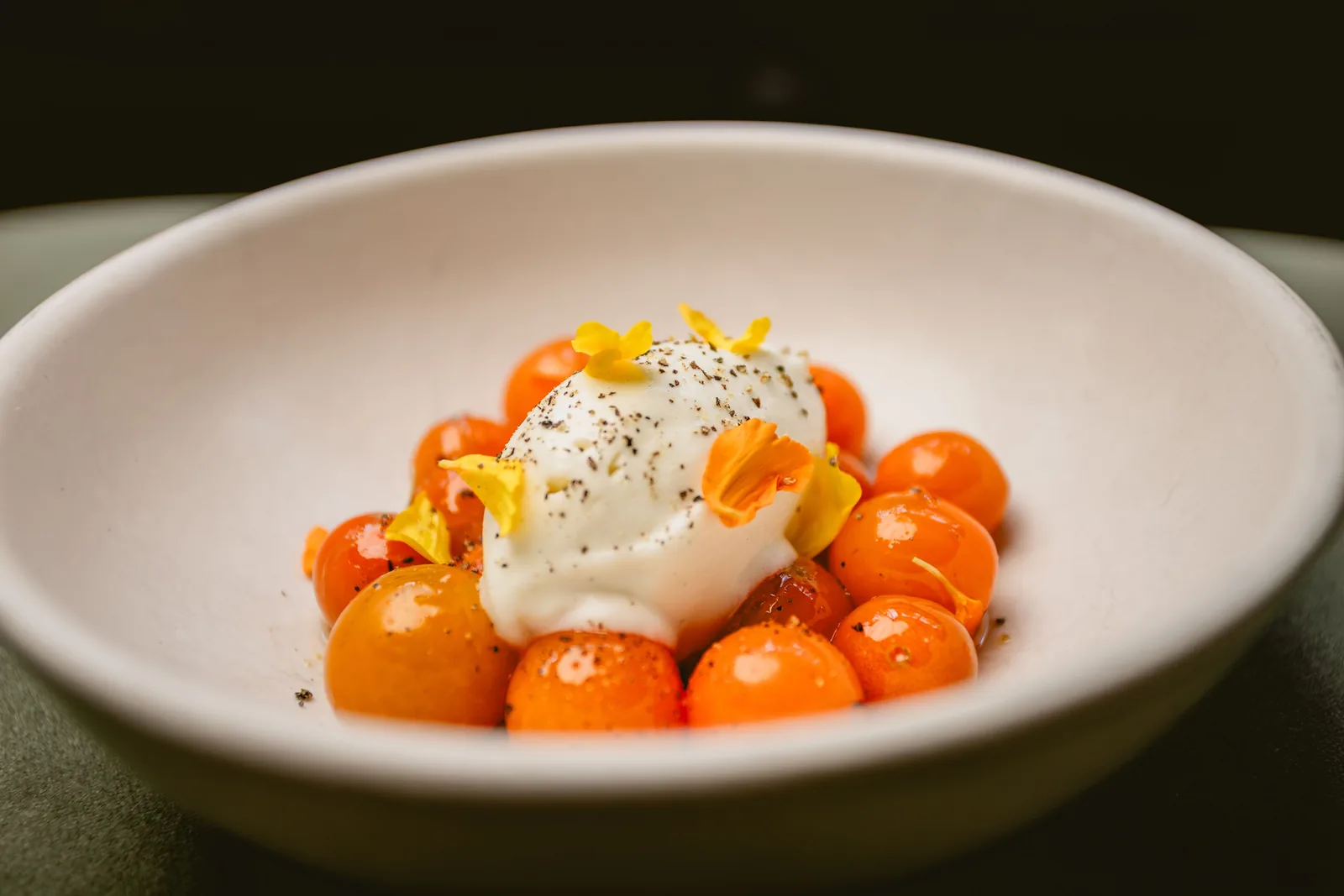 Gwen - burrata kumquat