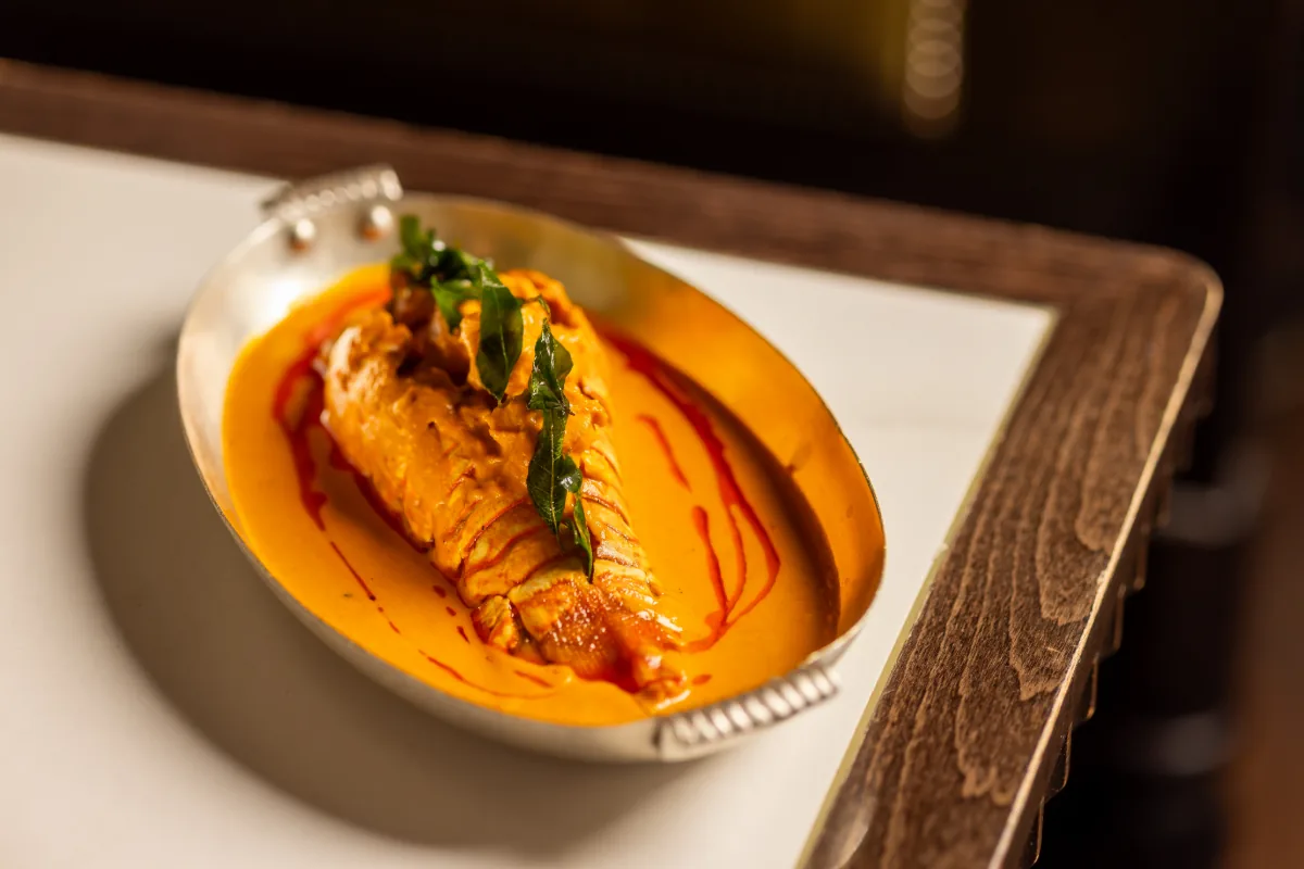 Gymkhana at Aria - goan lobster curry