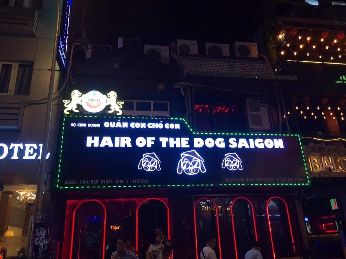 Hair of the Dog - nightclub in Saigon