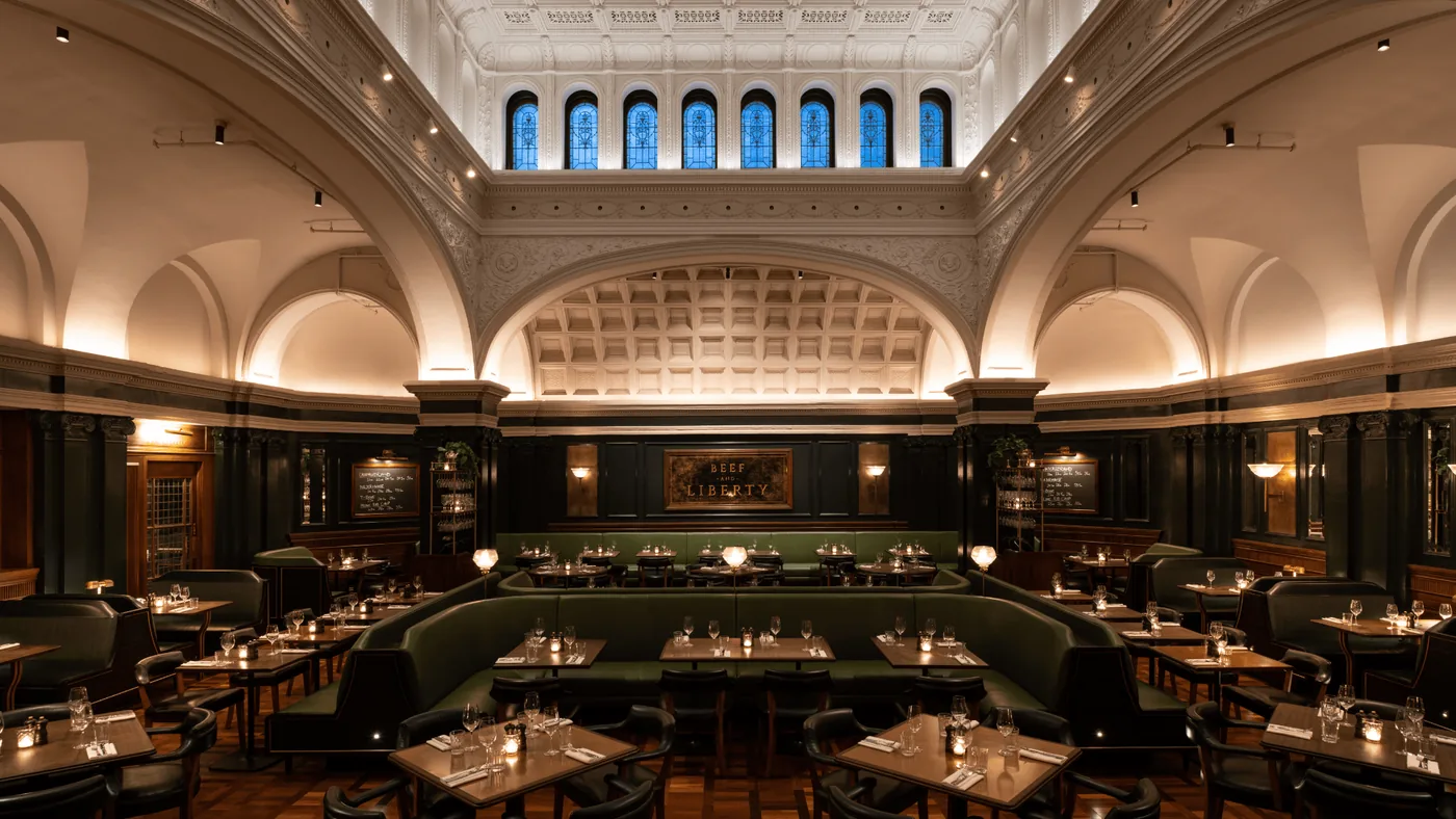Hawksmoor - dining room