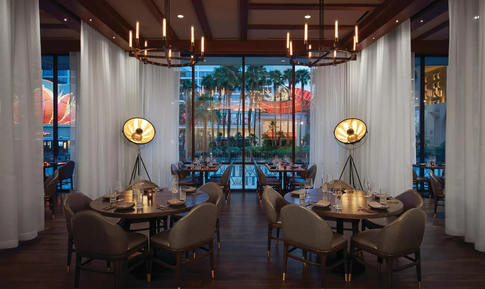Hell's Kitchen at Caesars Palace - semi private dining room