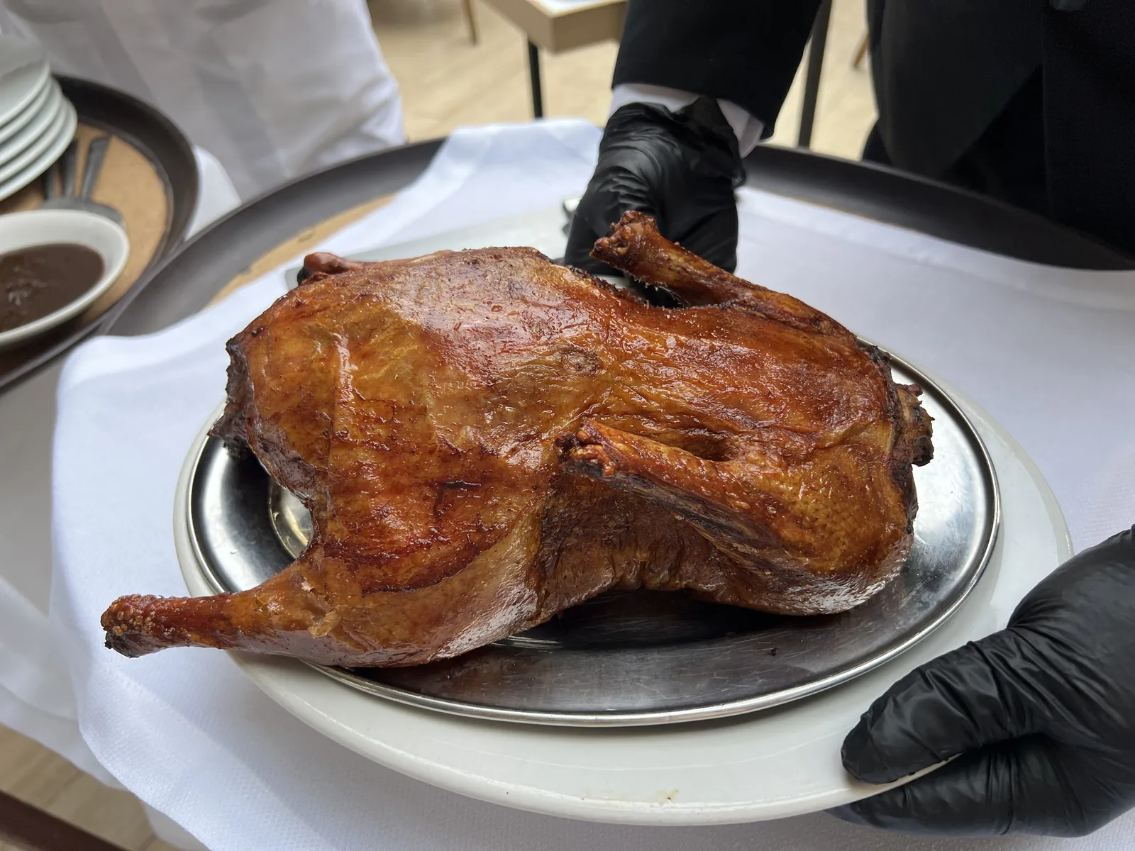 Hunan - peking duck carved tableside