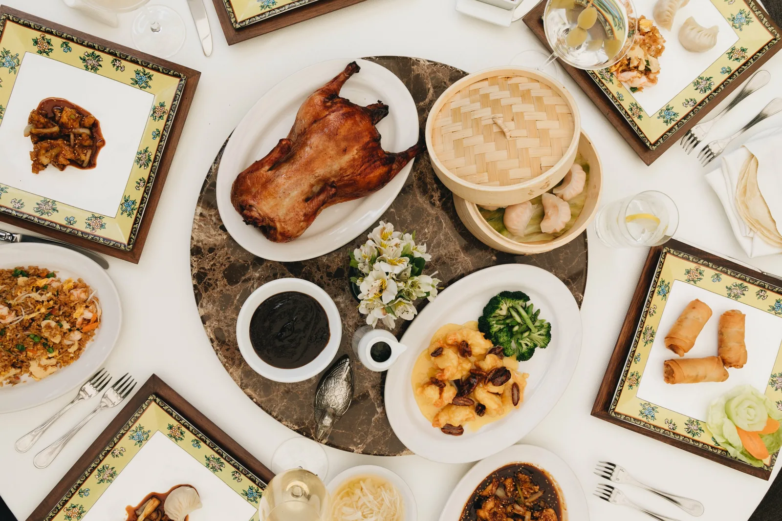 Hunan - banquet spread