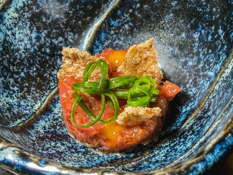 Juksunchae - tartare course
