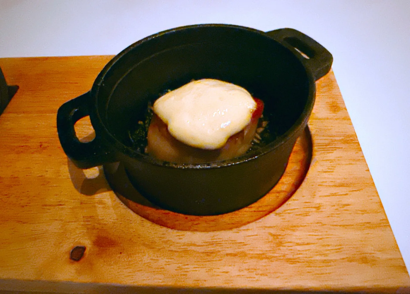 Jungsik - scallop squid ink rice