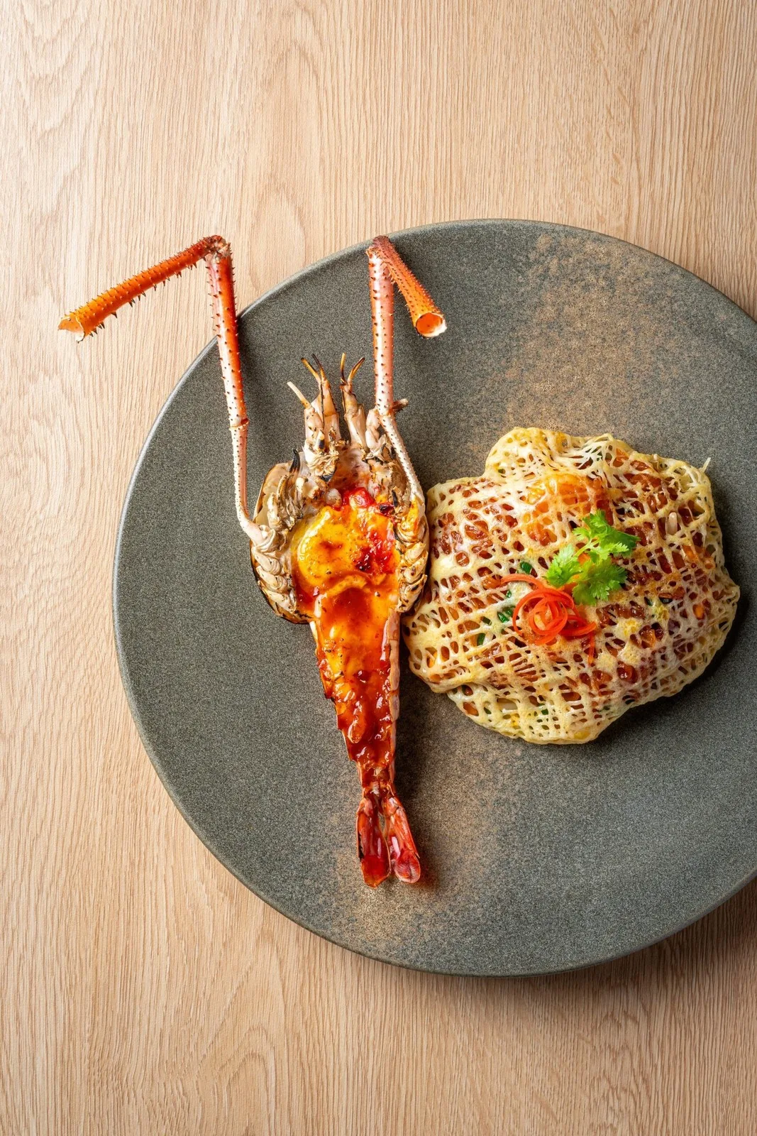 Khum Hom - prawn and crab