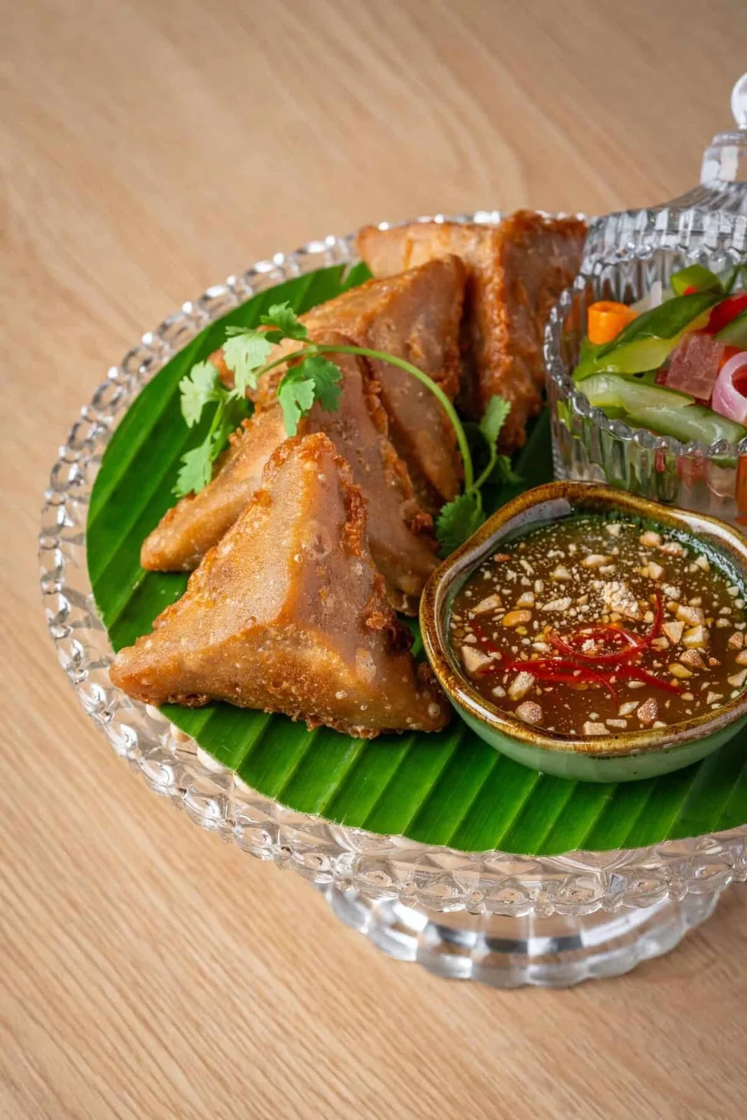 Khum Hom - curry puffs